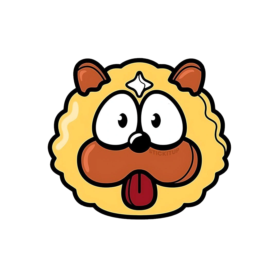 Funny Roar Sticker